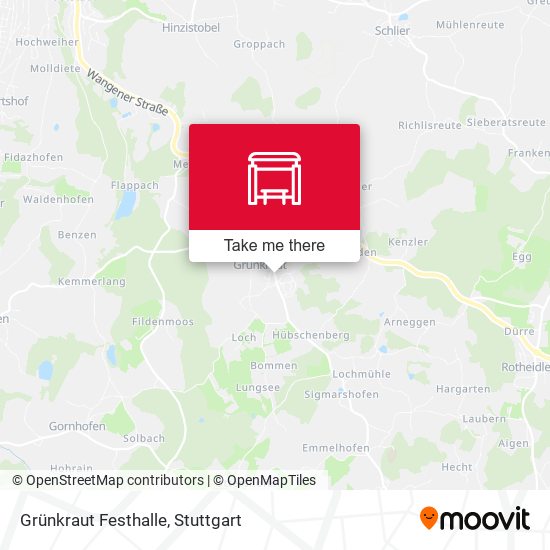 Grünkraut Festhalle map