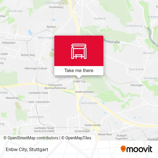 Enbw City map