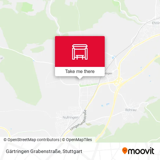 Карта Gärtringen Grabenstraße