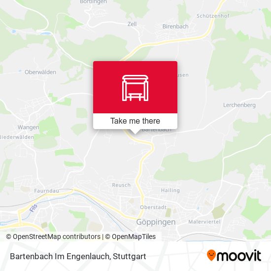 Bartenbach Im Engenlauch map