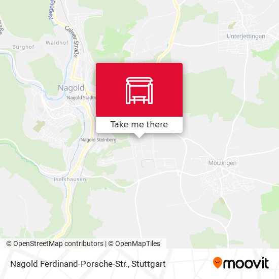 Nagold Ferdinand-Porsche-Str. map