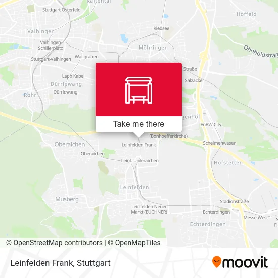 Leinfelden Frank map