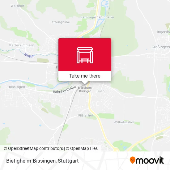 Карта Bietigheim-Bissingen