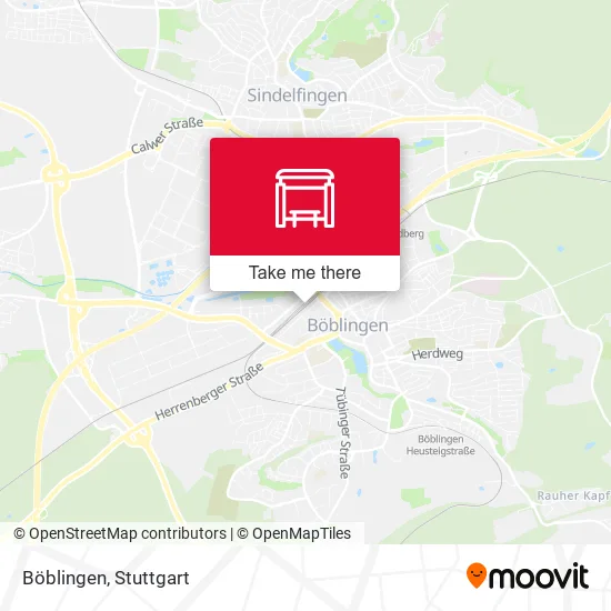 Böblingen map