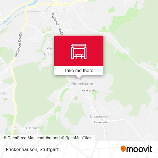 Карта Frickenhausen