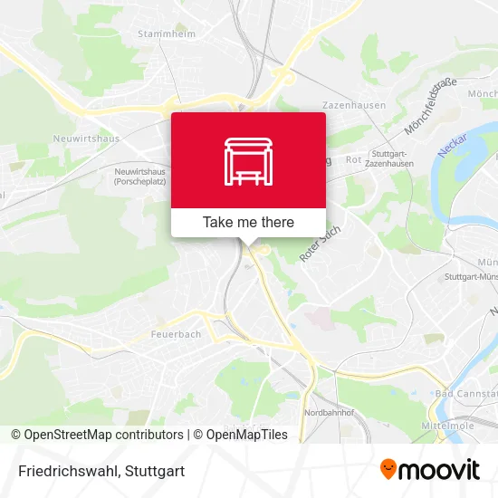 Карта Friedrichswahl