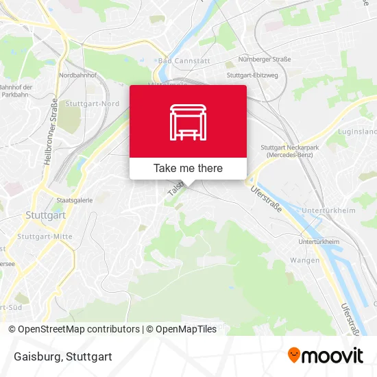 Карта Gaisburg