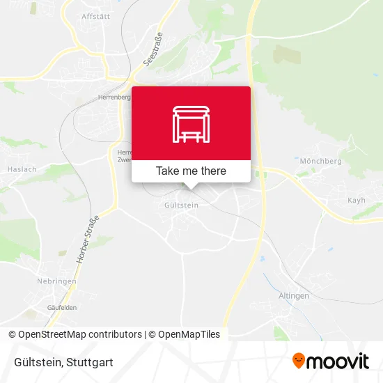Карта Gültstein