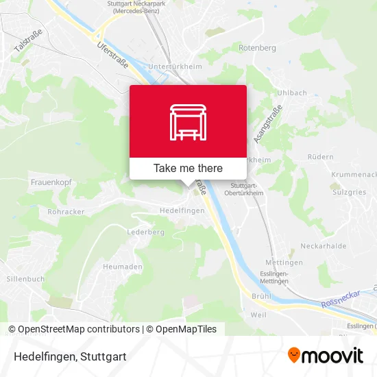 Карта Hedelfingen