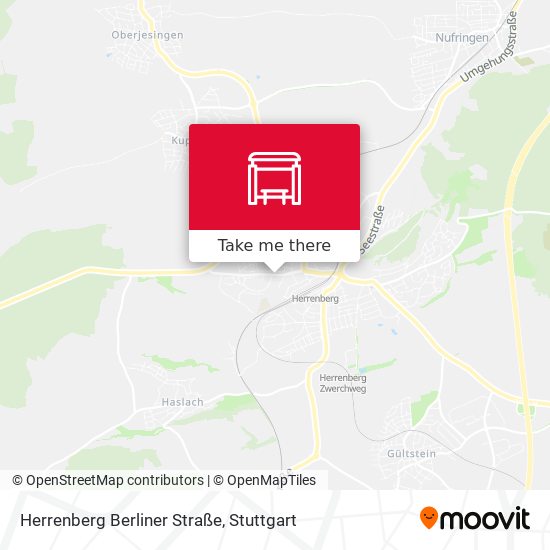 Herrenberg Berliner Straße map