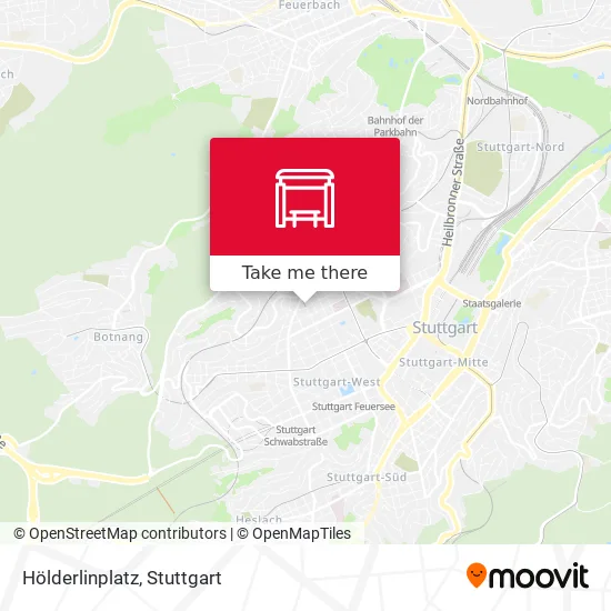 Карта Hölderlinplatz