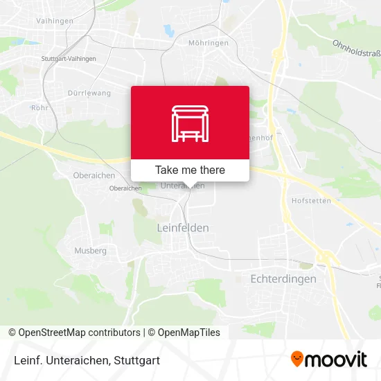Карта Leinf. Unteraichen