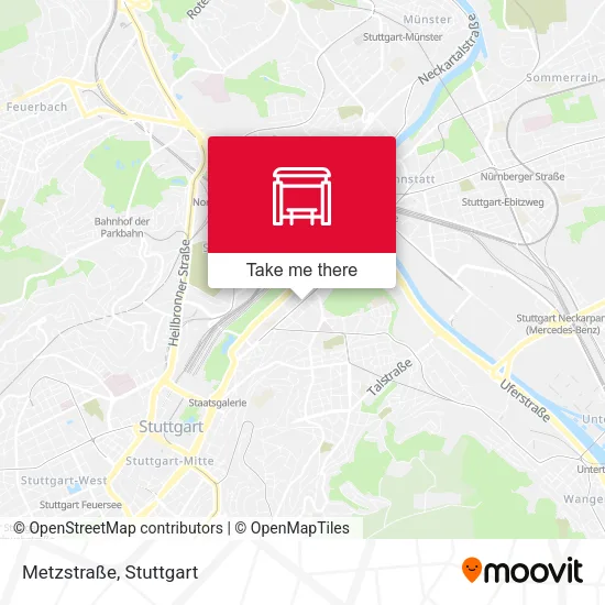 Карта Metzstraße