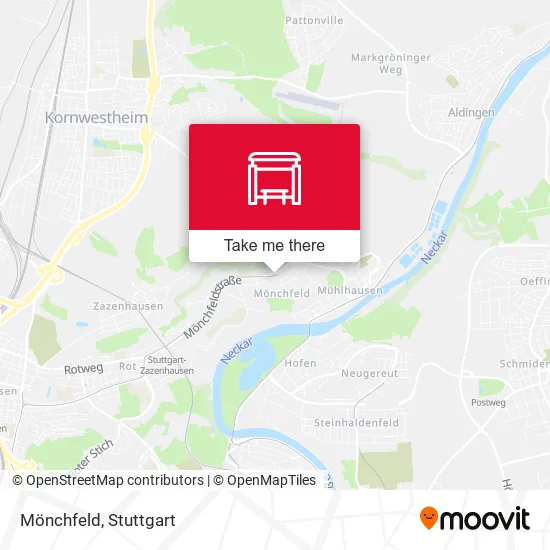 Карта Mönchfeld