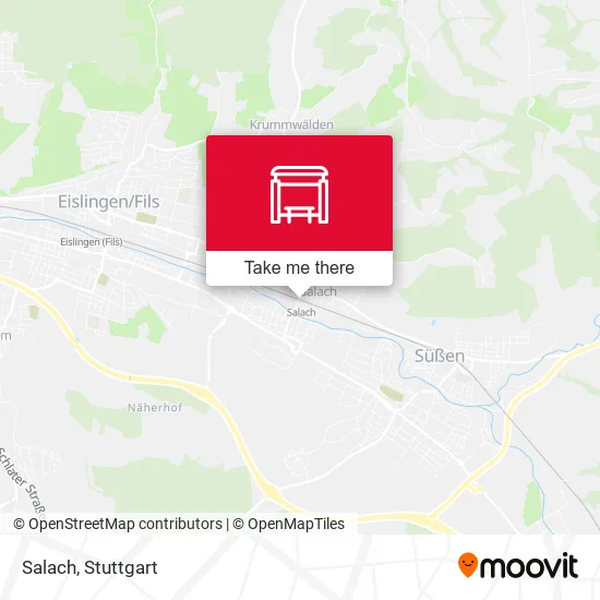 Карта Salach