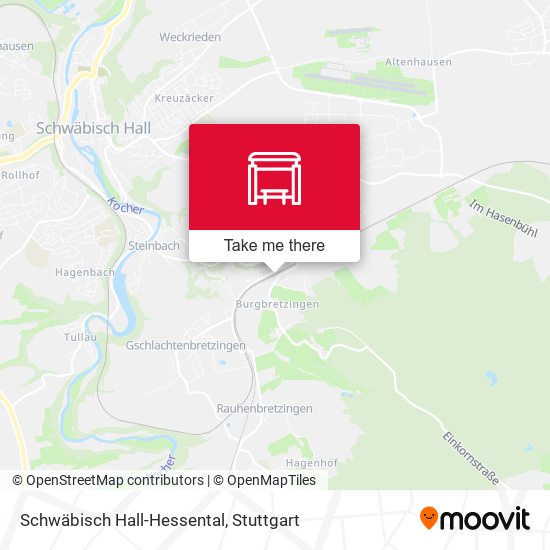 Schwäbisch Hall-Hessental map