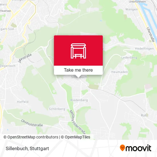 Карта Sillenbuch