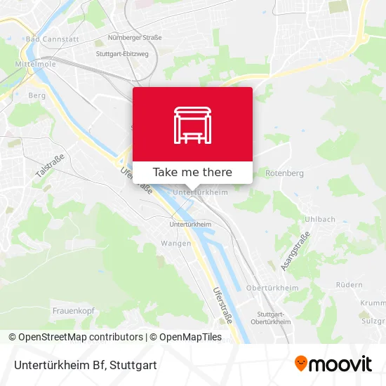 Карта Untertürkheim Bf