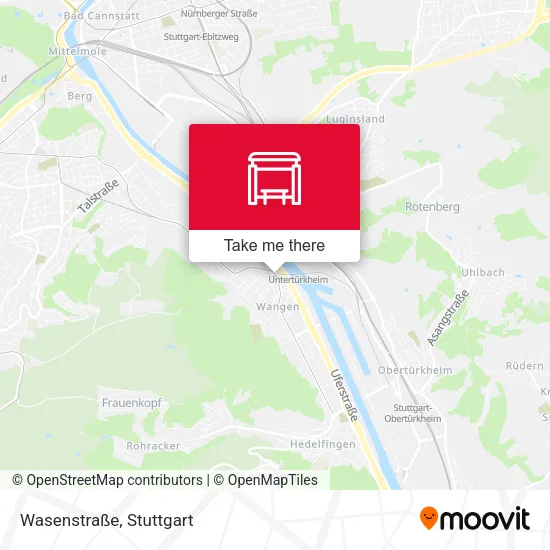 Карта Wasenstraße