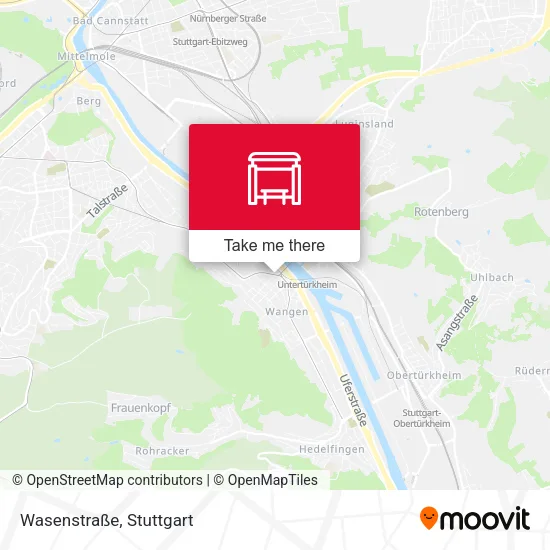 Карта Wasenstraße