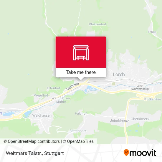 Карта Weitmars Talstr.