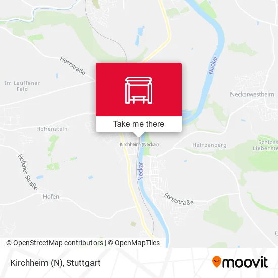 Карта Kirchheim (N)