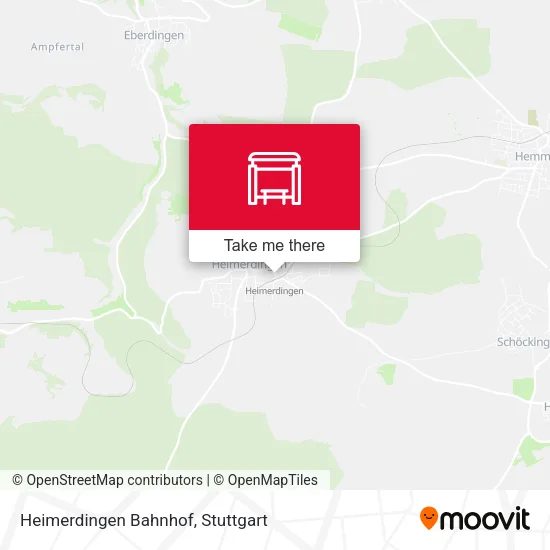 Карта Heimerdingen Bahnhof