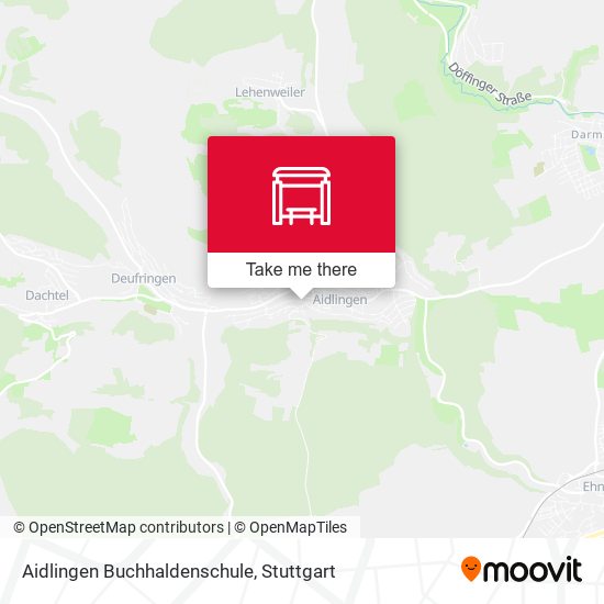 Aidlingen Buchhaldenschule map