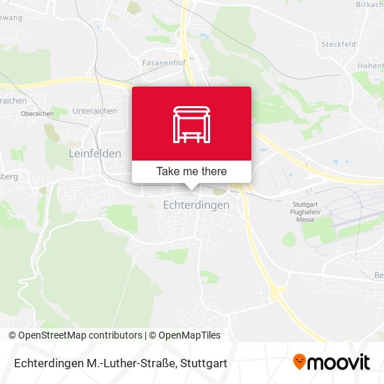 Echterdingen M.-Luther-Straße map