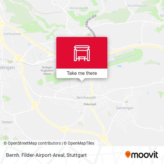 Bernh. Filder-Airport-Areal map