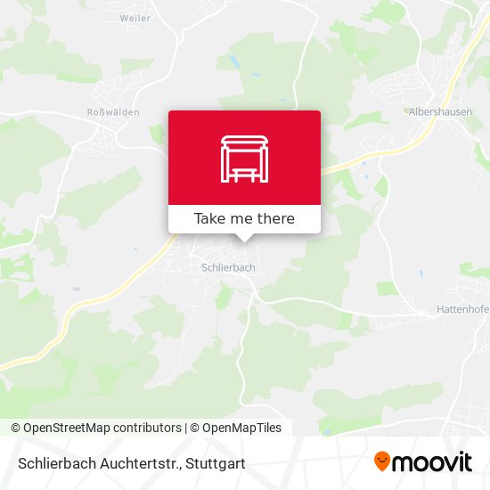 Schlierbach Auchtertstr. map