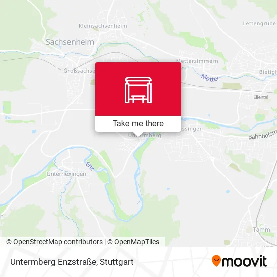Untermberg Enzstraße map