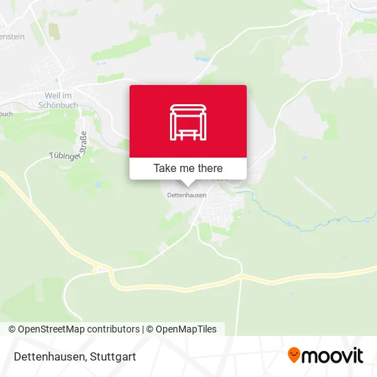 Карта Dettenhausen
