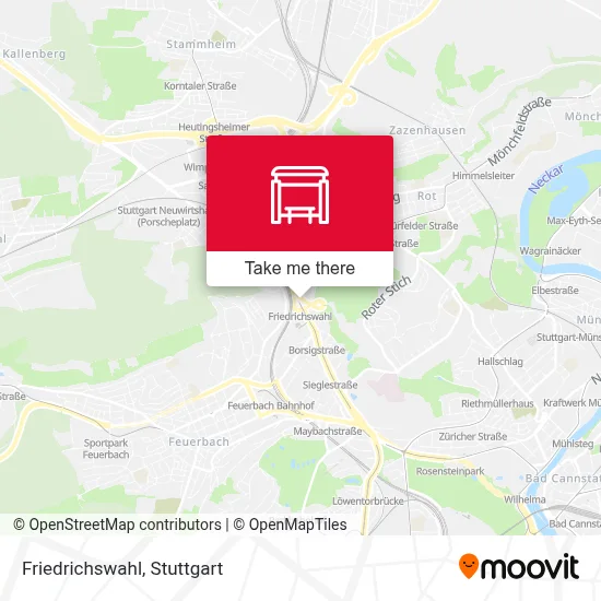 Friedrichswahl map