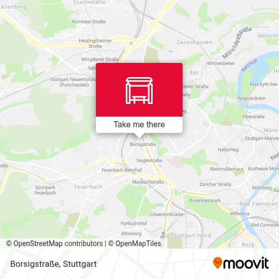 Borsigstraße map
