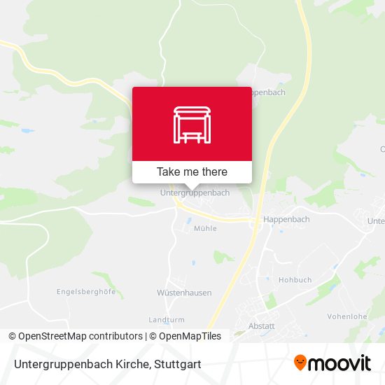 Untergruppenbach Kirche map