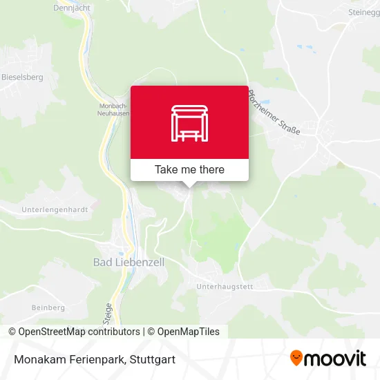 Карта Monakam Ferienpark