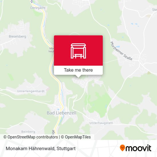 Карта Monakam Hährenwald