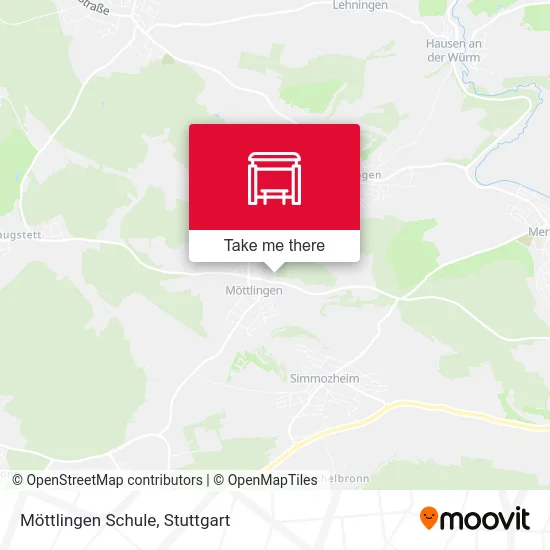 Карта Möttlingen Schule