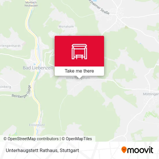 Карта Unterhaugstett Rathaus