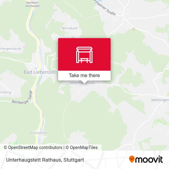 Карта Unterhaugstett Rathaus