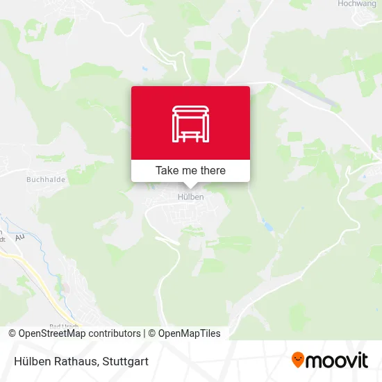 Hülben Rathaus map