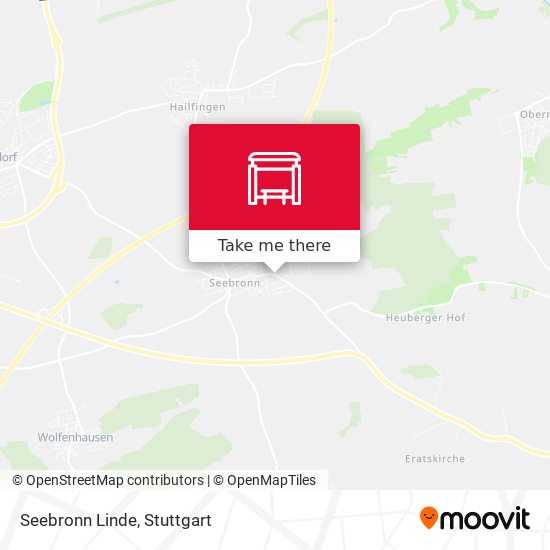 Карта Seebronn Linde