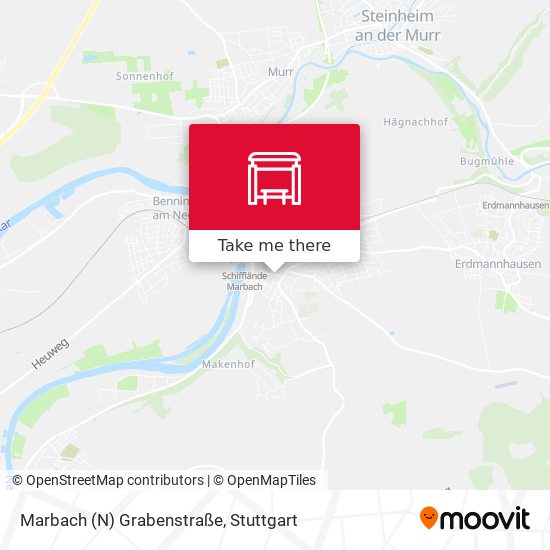 Карта Marbach (N) Grabenstraße