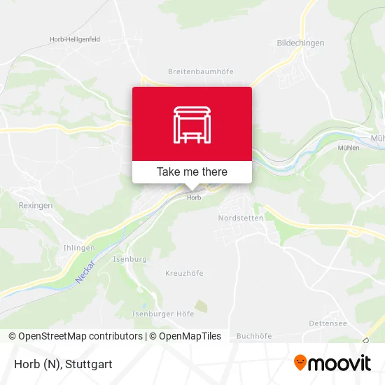 Карта Horb (N)