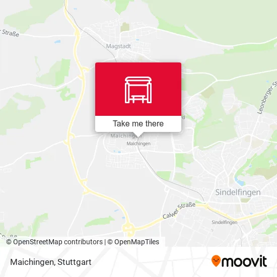 Maichingen map