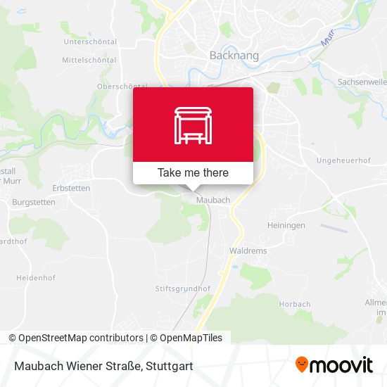 Maubach Wiener Straße map