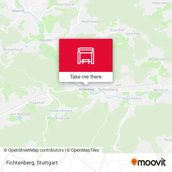 Карта Fichtenberg