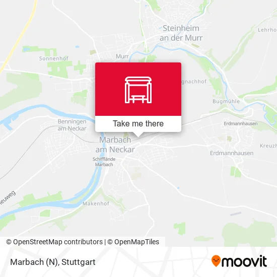 Карта Marbach (N)
