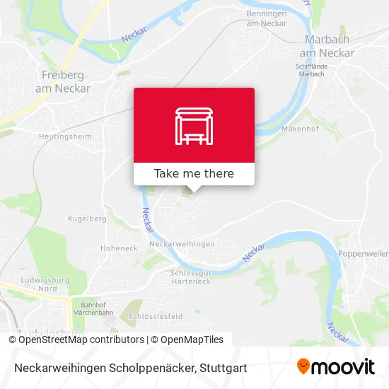 Карта Neckarweihingen Scholppenäcker